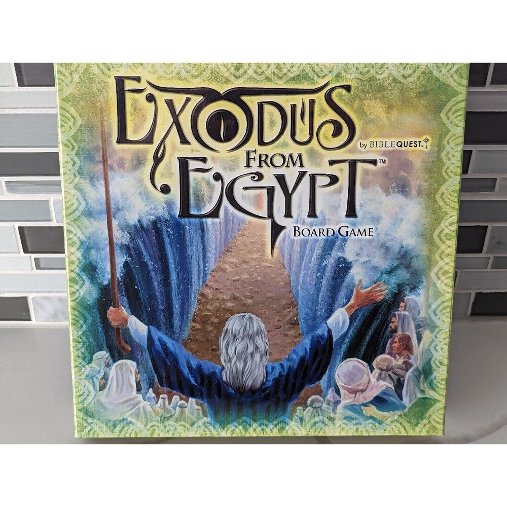 Exodus from Egypt Board Game (Bible Quest, 2007) Brand New! Sealed